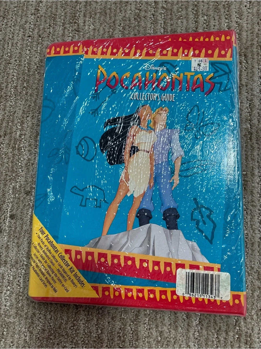 Disney Pocahontas Collector Cards - Blue & Red Packaging
